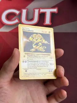 ELECTABUZZ 20/102 Base Set SHADOWLESS rare WOTC Pokemon TCG card NM+ / MINT - Image 2