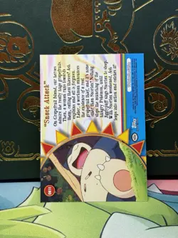 2000 Topps Pokemon TV #OR11 Snack Attack Animation Series 3 NM-MT - Image 2