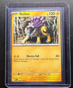 Raikou 048/132 Mega Evolution Cosmos Holo Promo Pokemon TCG - Image 3