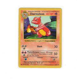 Pokemon Charmeleon 24/102 Base Set WOTC 1999 shadowless-HP - Image 1