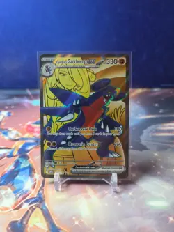 Cynthia's Garchomp ex 215/182 Destined Rivals Pokemon TCG Full Art - Image 1