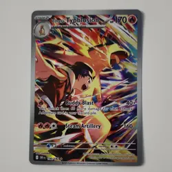 Pokemon Ethan's Typhlosion 190/182 Destined Rivals Illustration Rare Holo 170 HP - Image 1