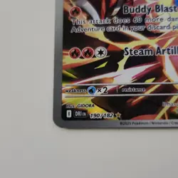Pokemon Ethan's Typhlosion 190/182 Destined Rivals Illustration Rare Holo 170 HP - Image 4