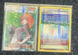 Brigette + Parallel city Full Art Trainer 161/145 /162 | Full Art Holo | Pokemon - Image 1