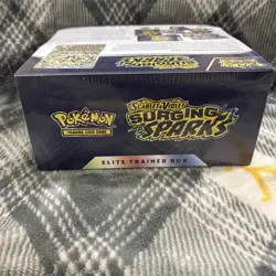 Pokemon Scarlet & Violet Surging Sparks Elite Trainer Box Promo Booster Pikachu - Image 2