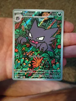 Pokemon TCG Haunter Illustration Rare ME: Mega Evolution Promo 027 MEP - Image 2
