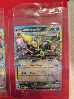 Pokemon TCG Umbreon EX 060/131 Sealed Holo Rare Stamped Prismatic Evolutions - Image 2