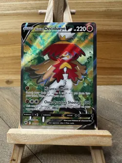 Pokemon Astral Radiance Ultra Rare Hisuian Decidueye V (Full Art) #173/189 NM - Image 1