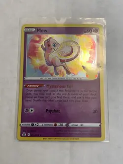 Mew 11/25 Holo Rare Celebrations 25th Anniversary Pokemon NM - Image 1