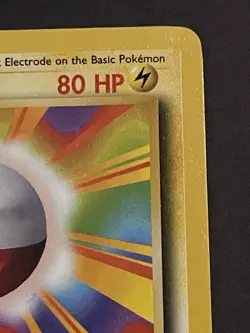 Pokemon TCG Base Set Electrode Non-Holo 21/102 Rare NM+ - Image 3