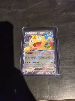Meowth ex 062/088 Me03: Perfect Order Holo Pokemon TCG - Image 1