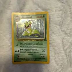Pokemon TCG Victreebel Jungle 14/64 Holo Unlimited Holo Rare 1999 - Image 1
