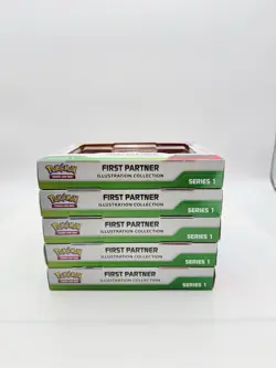 Pokemon TCG First Partner Illustration Collection Series 1 New Sealed Qty 1 - Image 5