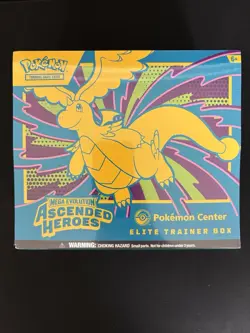 Ascended Heros Pokemon Center Elite Trainer Box (ETB) - New Sealed - Small Tear - Image 1