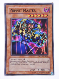 YUGIOH / PUPPET MASTER / CSOC-EN090 / SUPER / (NM-LP) - Image 1