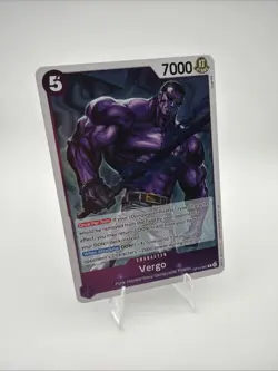 One Piece TCG Vergo OP14-061 Foil R The Azure Sea's Seven - Image 1