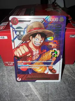 One Piece Monkey D Luffy ST21-014 3rd Anniversary Treasure Campaign Pack Promo - Image 1