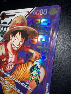 One Piece Monkey D Luffy ST21-014 3rd Anniversary Treasure Campaign Pack Promo - Image 3