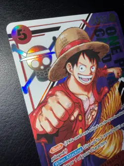 One Piece Monkey D Luffy ST21-014 3rd Anniversary Treasure Campaign Pack Promo - Image 5