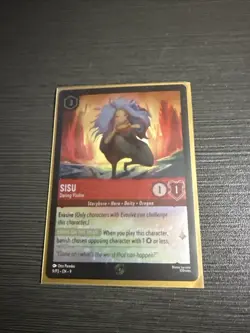✨Disney Lorcana - Sisu Daring Visitor - Fabled Promo Foil 9/P3 - Image 1