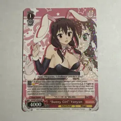 “Bunny Girl” Yunyun (RR) - KonoSuba Re:Edit Weiss Schwarz ENGLISH KS/W75-034 - Image 1