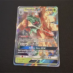 Pokemon Decidueye GX SM Base Set 12/149 Ultra Rare 240 HP TCG Card - Image 1
