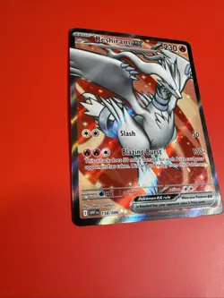 Pokemon TCG Reshiram EX Full Art Ultra Rare Card #158/086 Sv: White Flare - Image 2