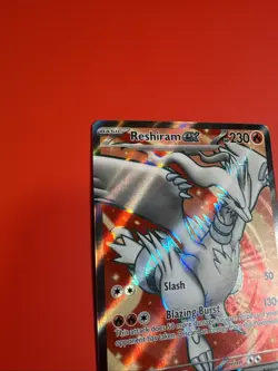 Pokemon TCG Reshiram EX Full Art Ultra Rare Card #158/086 Sv: White Flare - Image 5