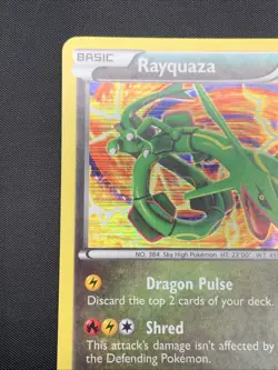 Rayquaza 11/20 Dragon Vault Holo Rare Pokemon Card HP - Image 2