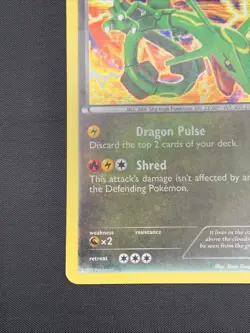 Rayquaza 11/20 Dragon Vault Holo Rare Pokemon Card HP - Image 4