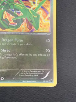Rayquaza 11/20 Dragon Vault Holo Rare Pokemon Card HP - Image 5