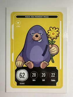Veefriends Series 2 F**k You Monday Mole Card Compete & Collect Core Gary Vee - Image 1