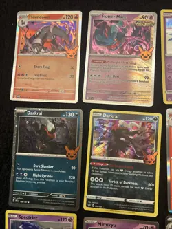 Pokemon Trick or Trade Halloween Holos Stamp Card Lot 2023 x12 - GENGAR! - Image 2