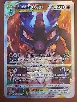 Lucario VSTAR SWSH291 SWSH: Sword & Shield Promo Cards Holo - Image 1