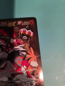 Pokemon Team Magma's Groudon EX Holo Card 15/34 Double Crisis 2015 - Image 4