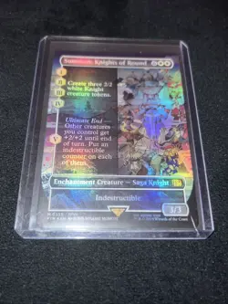 Summon: Knights of Round (Borderless) Final Fantasy Foil - Image 1