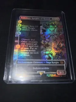 Summon: Knights of Round (Borderless) Final Fantasy Foil - Image 3