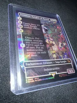 Summon: Knights of Round (Borderless) Final Fantasy Foil - Image 4