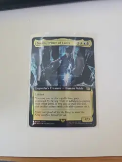 Noctis, Prince of Lucis Extended Art Foil Magic The Gathering Final Fantasy MTG - Image 1