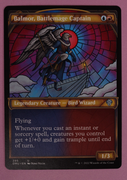 Balmor, Battlemage Captain 295 Dominaria United MTG NM NP - Image 1
