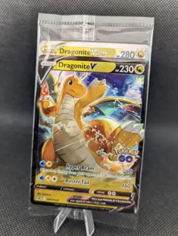 Pokemon TCG Dragonite V VSTAR SWSH235 & SWSH236 Promo Card NM - Mint Holo Sealed - Image 1