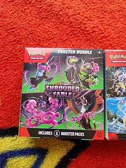 Pokemon TCG Stellar Crown Booster Bundle + Shrouded Fable Booster Bundle - Image 2