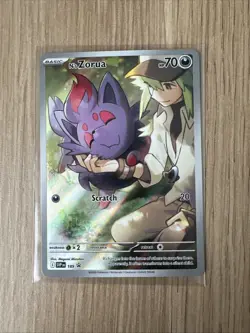 N's Zorua 189 Sv: Scarlet & Violet Promo Cards Holo - Image 1
