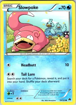 Slowpoke 19/122 XY - BREAKpoint Pokemon TCG NM Normal - Image 1