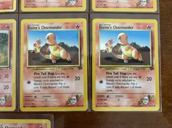 Pokemon TCG Charmander & Blaine's Charmander Lot 9 Cards English - Image 5