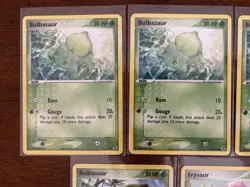Pokemon TCG Bulbasaur & Ivysaur Lot 5 Cards 2004 Firered Leafgreen - Image 2