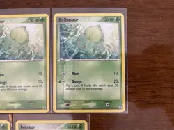 Pokemon TCG Bulbasaur & Ivysaur Lot 5 Cards 2004 Firered Leafgreen - Image 3