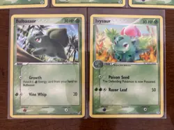 Pokemon TCG Bulbasaur & Ivysaur Lot 5 Cards 2004 Firered Leafgreen - Image 4