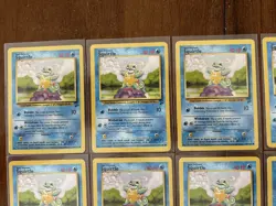 Pokemon TCG Squirtle & Wartortle Lot 10 Cards 63/102 42/102 English - Image 2