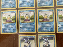 Pokemon TCG Squirtle & Wartortle Lot 10 Cards 63/102 42/102 English - Image 4